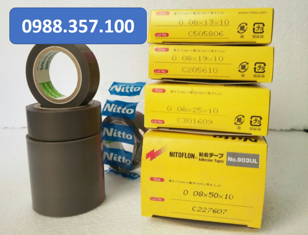 3 600x458 - Băng dính nhiệt Nitto 903 UL 0.08mm x 50mm x 10m